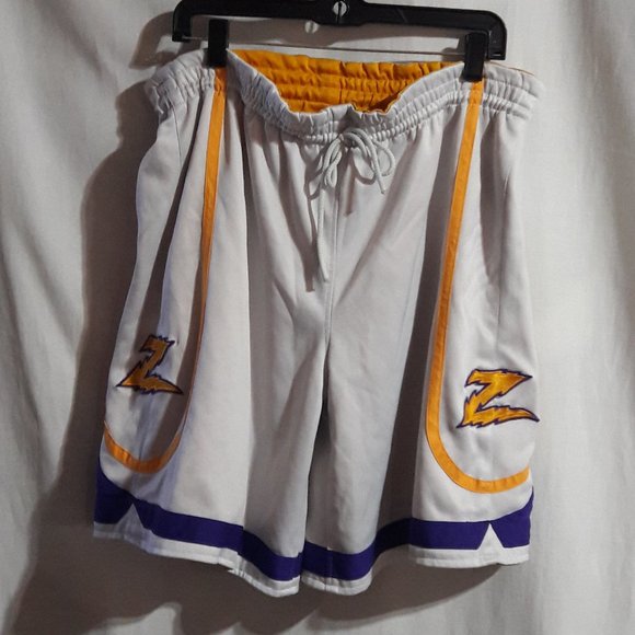 Z Men's Short Two Side Orange/White Size:W36"-37" - Picture 4 of 6